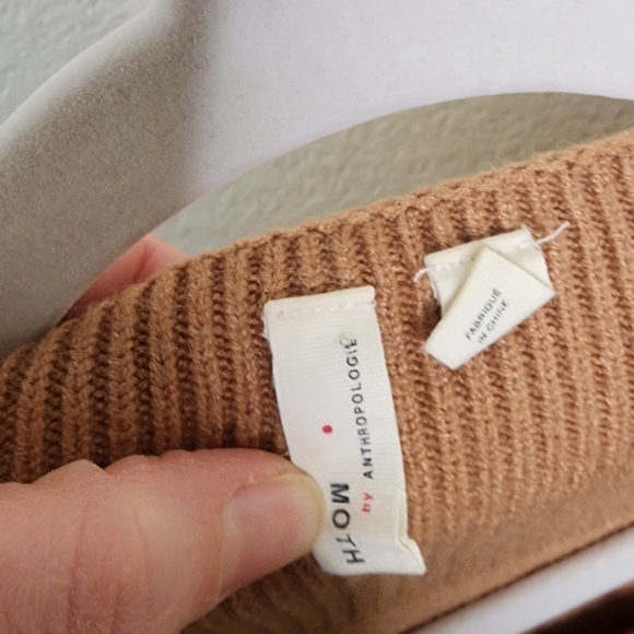 Anthropologie Moth Off the Shoulder Sweater L - Picture 4 of 7